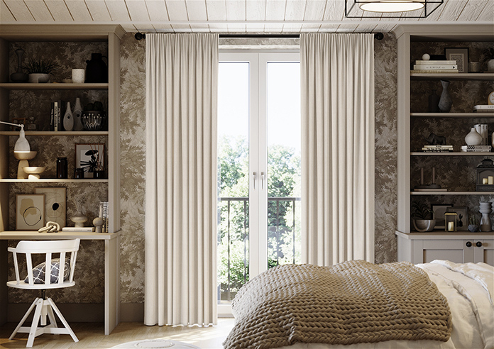 Atina (Blackout), Oatmeal - Made to Measure Curtains - Image 3